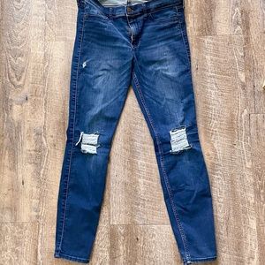 Abercrombie & Fitch Blue Jean Jeggings